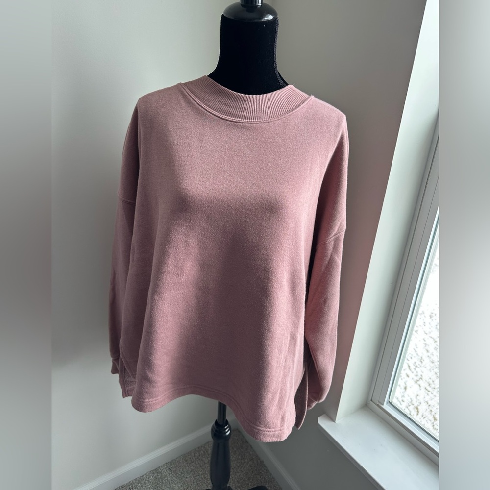 SO Lounge Life‎ Coral Crew Neck Sweatshirt